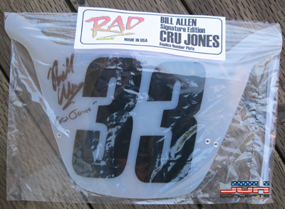 jgh concepts bill allen signed cru jones plates