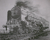 A.L.Hammonds blue peter steam train