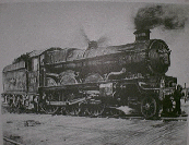 A.L.Hammonds clun castle steam train